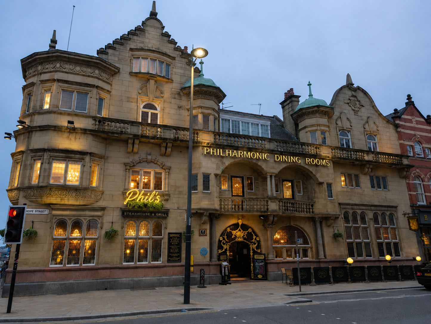 Philharmonic Dining Rooms, Hope Street, Liverpool